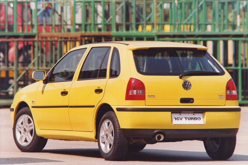 Parachoque Trasero Volkswagen Gol Pointer 04-05 Foto 2