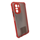 Funda Bumper Cubre Camara Con Pata Para Poco F3