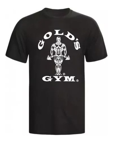 Camiseta Camisa Gold's Gym Bodybuilder Treino