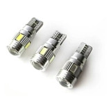 10 Pzas Led T10 Lupa Canbus Pellizco Libre De Error C