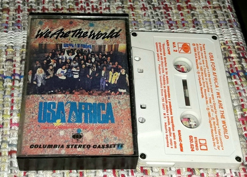 Usa For Africa  / We Are The World Cassette Michael Jackson