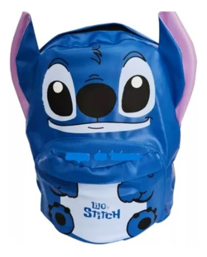 Mochila Stich Con Orejas Lilo Y Stich Escolar Para Niños