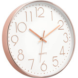 Reloj De Pared Foxtop, Análogo, Silencioso, Moderno, 30.48cm