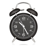 Reloj Despertador Alarma Fuert Clásico Negro - Blakhelmet E