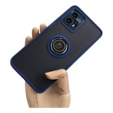 Funda Motorola G13 G23 G53 Rudo Anillo Protector + Mica