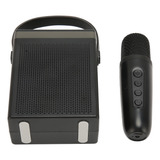Set De Máquinas De Karaoke Con Luz Rgb Recargable Bluetooth