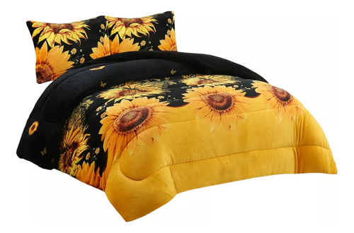 Cobertor Girasol King Invierno Plush