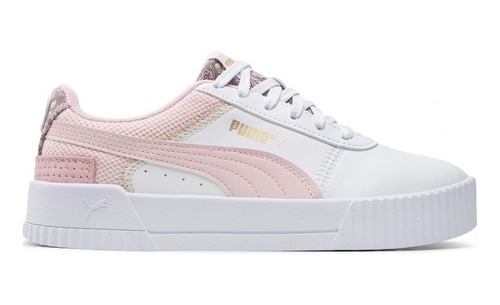 Tenis Puma Carina L Patchwork Blanco Dama