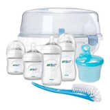 Kit Mamadeira Avent Petala Com Esterilizador - 7pçs