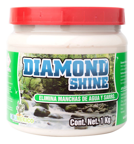 Quita Gotas Sarro Oxido Cristales Baños Y + Diamond Shine1kg