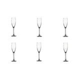 Set De 6 Copas Cristal Flute Linea Reserva 170 Cc Pasabahce