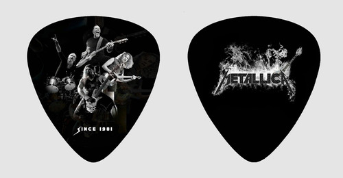 Kit 30 Palhetas Exclusiva Metallica Sortidas P/ Violão