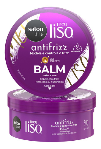 Salon Line Meu Liso Antifrizz Balm 50g