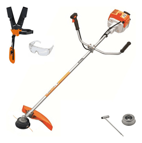 Roçadeira Stihl Fs 160 Profissional Gasolina Carretel Nylon