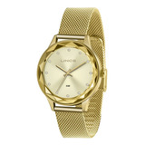 Relógio Lince Feminino Ref: Lrg4707l C1kx Casual Dourado