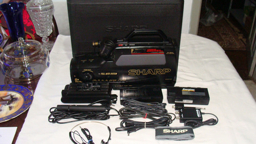 Filmadora Antiga Sharp (vhs) Completa - Ler Descrição 