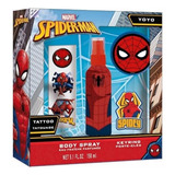 Spiderman Set Bs150ml+items Child