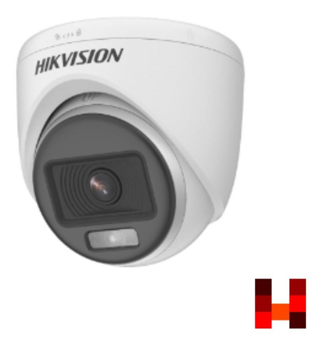 Camara Minidomo Hikvision Color Vu. 2mp. 3.6mm. Color Noche