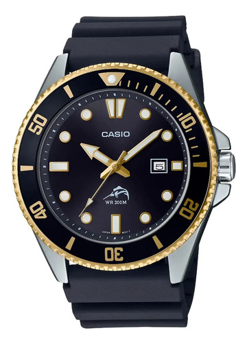 Reloj Casio Wr Marlin Date Análogo Mdv106g-1av Hombre 