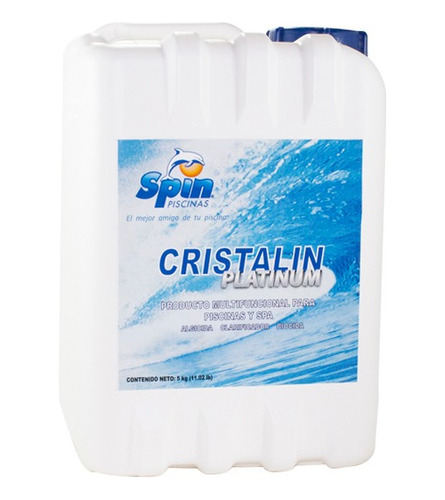Clarificador Cristalin Platinum Spin 5 Lt Albercas Piscinas