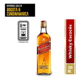 Whisky Johnnie Walker Red Label - mL a $96