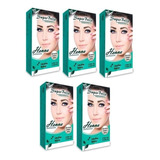 5 Kit Henna Para Sobrancelhas Super Bella Promoção+brinde