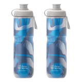 Botella De Agua Aislada Sport Cover De 24 Oz, Paquete D...