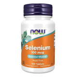 Seleniun 100mcg 100 Tabletas Now