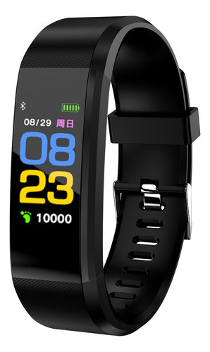 Smartband Smart-kassel Sk-fb2401 Deportiva Bt 4.0 Color De La Caja Blanco Color De La Malla Negro Diseño De La Malla Goma