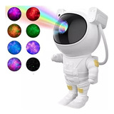 Astronauta Proyector Rgb Led Luces Galaxia Lámpara Parlante