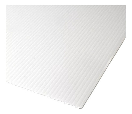 Placa Plancha Plastico Corrugado - 100x70cm - 2,2mm X10u
