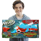 Nerf: Dinosquad - Tricera Blast Lanzador De Dardos
