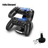 Cargador Doble Joystick Ps4