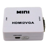 Conversor Hdm Ia  Vga  Adaptador De Hdmi A Vga  Hdmi2vga