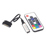 Controlador Rgb Sem Fio Remoto De 12 V De Teclas Z1rf17 Para