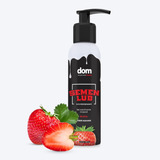 Semen Lub Morango Gel Lubrificante Íntimo Anal Cremoso 100ml