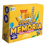 Brinquedo Jogo Da Memória Países E Capitais 24 Pçs Paper Toy
