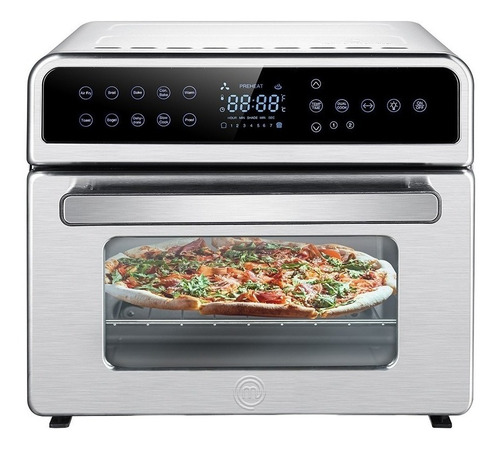 Freidora De Aire Masterchef Smart-cook Mk-afo-20sdt De 22l Color Acero Inoxidable 110v