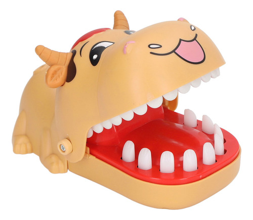 Juego De Dientes Interactivo De Juguete Con Forma De Vaca Pu