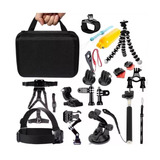 Kit Maleta Gopro + 28 Accesorios Cámara Deportes E Gratis   