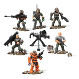 Mega Construx Halo Unsc Marine Platoon Pack - Juego De Cons.