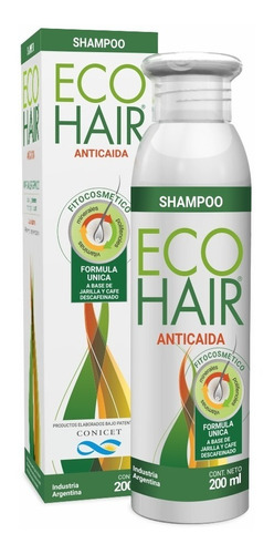 Eco Hair Shampoo Anticaida Del Cabello X200 Ml