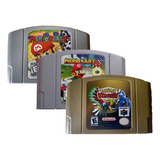 Pokemon Stadium 2 + Mario Kart 64 + Mario Party 1 N64 R-pr0