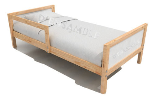 Cama Montessori Niños Base Individual Infantil Box