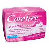 Protector Diario Carefree Proteccion Compact X 20 Unid