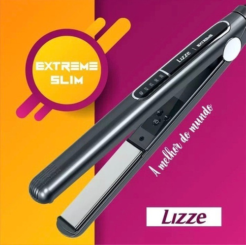 Prancha Chapinha Lizze Extreme Slim 220v Original + Brinde