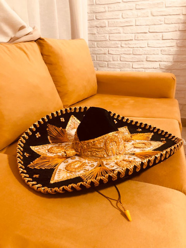 Sombrero Mexicano Original. Elaborado En Mexicano, 100% Arte