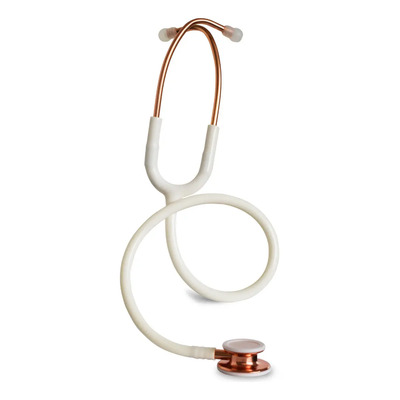 Estetoscopio de doble campana MedStar SLIHS30J Delux Pink Gold Edition Acero inoxidable | Meses sin interés