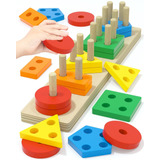 Juguetes Montessori Para Niños De 1, 2, 3 Años, Juguetes De