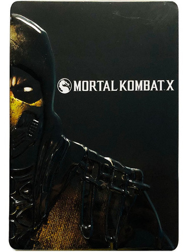 Steelbook Mortal Kombat X - Playstation 4 & Xbox One